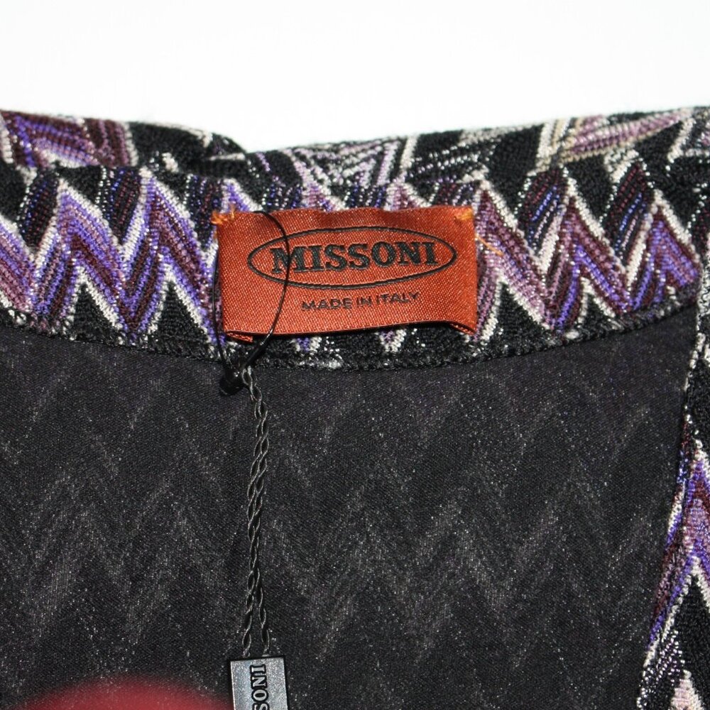 Missoni Women's Ponte-Paneled Crochet Knit Dress in size 42 / US 6 NWT MSRP 1595 - Picture 9 of 16